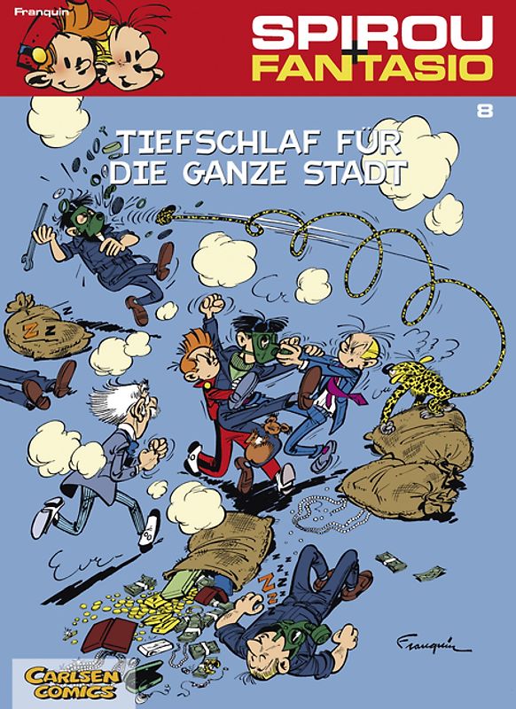 Spirou und Fantasio 8: Tiefschlaf für die ganze Stadt