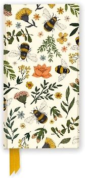Jade Mosinski: Garden Bees (Foiled Slimline Journal)