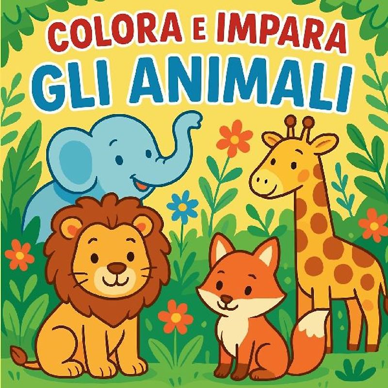 Colora e Impara Gli Animali