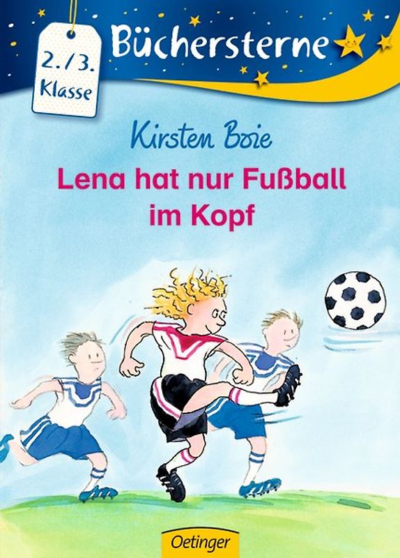 Lena hat nur Fußball im Kopf