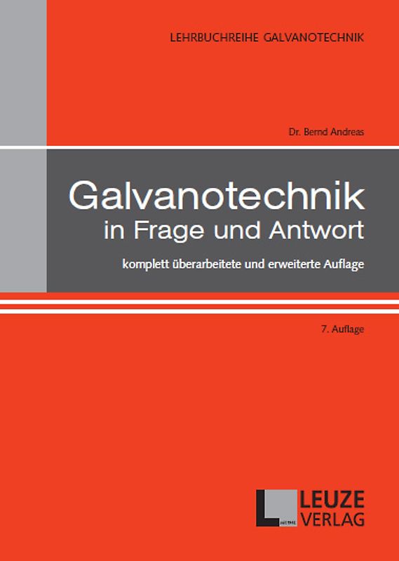 Galvanotechnik in Frage und Antwort