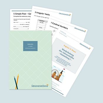 Englisch, 5. Klasse: Wiederholung des Jahresstoffs - Teil 1