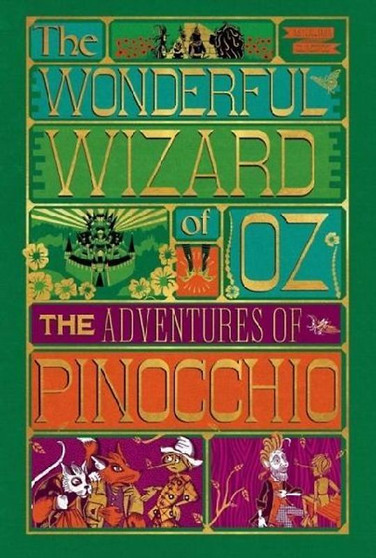 Adventures of Pinocchio and Wonderful Wizard of Oz, MinaLima Illus.  Box Set
