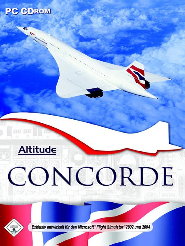 Altitude Concorde [Microsoft Flight Simulator 2002 & 2004, AddOn] PC Spiele