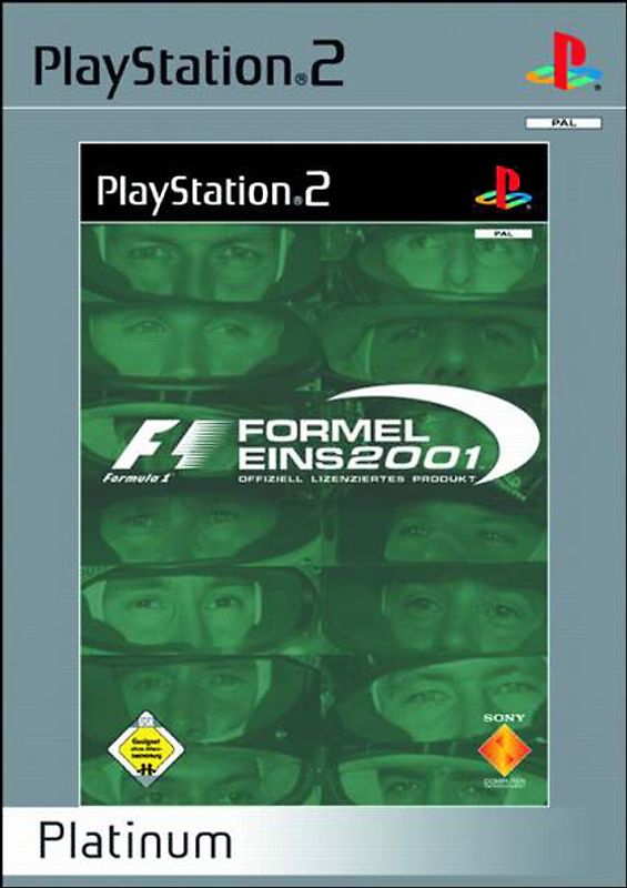 F1: Formel Eins 2001 [Platinum] PlayStation 2
