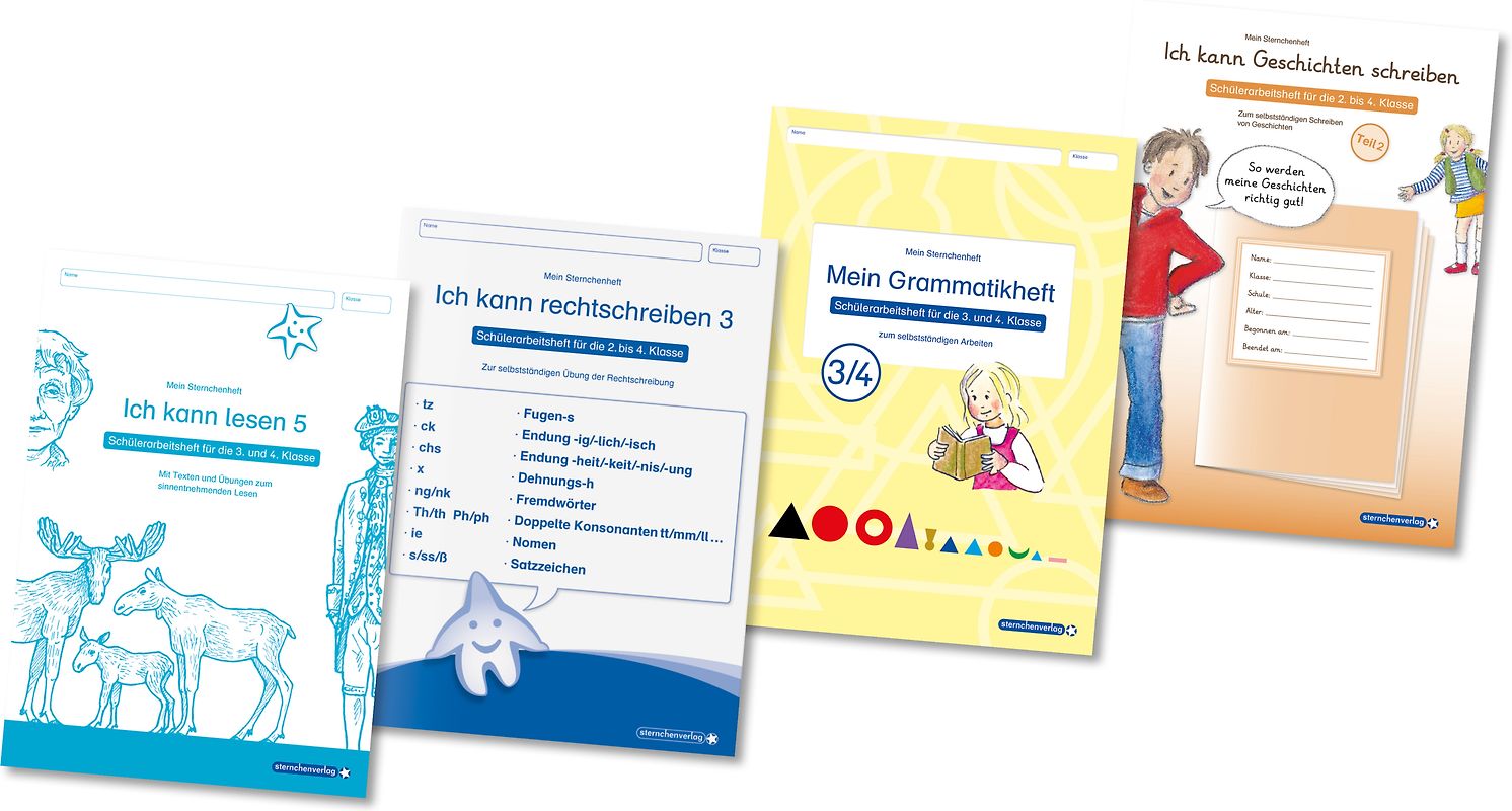 Meine Lernbox 4 - Deutsch - Fit für das 4. Schuljahr