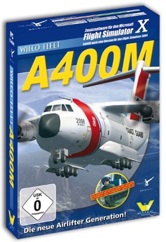 Airbus A 400 M-AddOn f.Flight Sim X PC Spiele