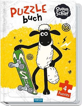 Trötsch Shaun das Schaf Puzzlebuch