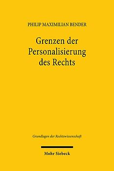 Grenzen der Personalisierung des Rechts