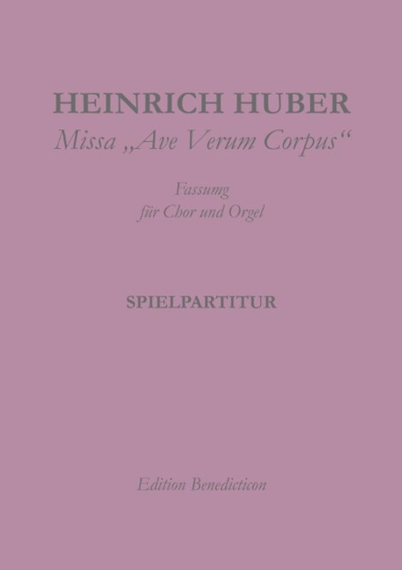 Missa Ave Verum Corpus