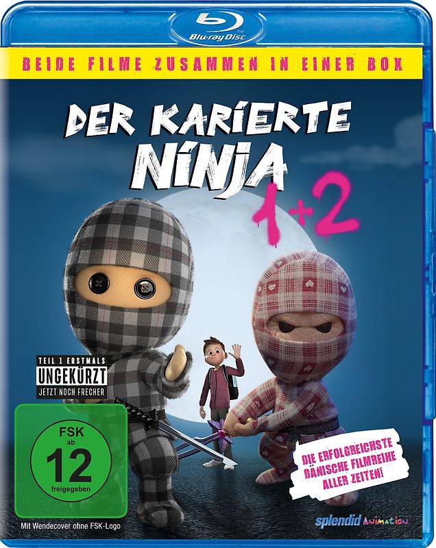 Der Karierte Ninja 1 & 2 Blu-ray Disc
