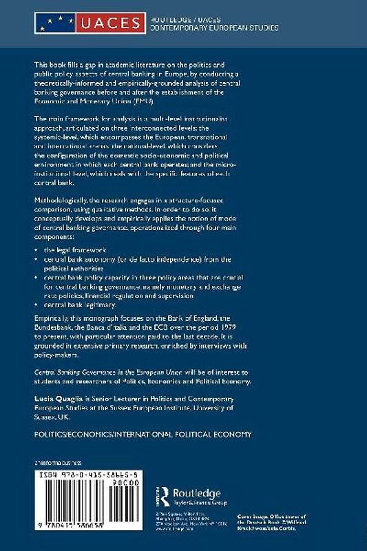 Central Banking Governance in the European Union