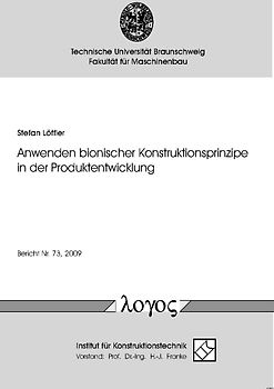 Anwenden bionischer Konstruktionsprinzipe in der Produktentwicklung