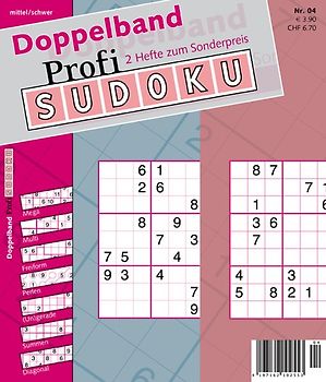 Profi-Sudoku Doppelband Nr. 4