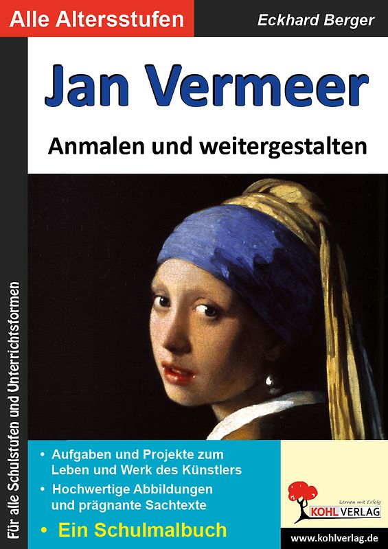 Jan Vermeer anmalen und weitergestalten