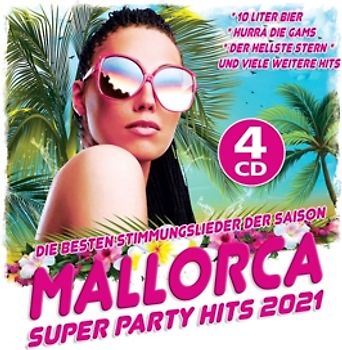 Various - Mallorca Super Party Hits 2021 [4 CDs]