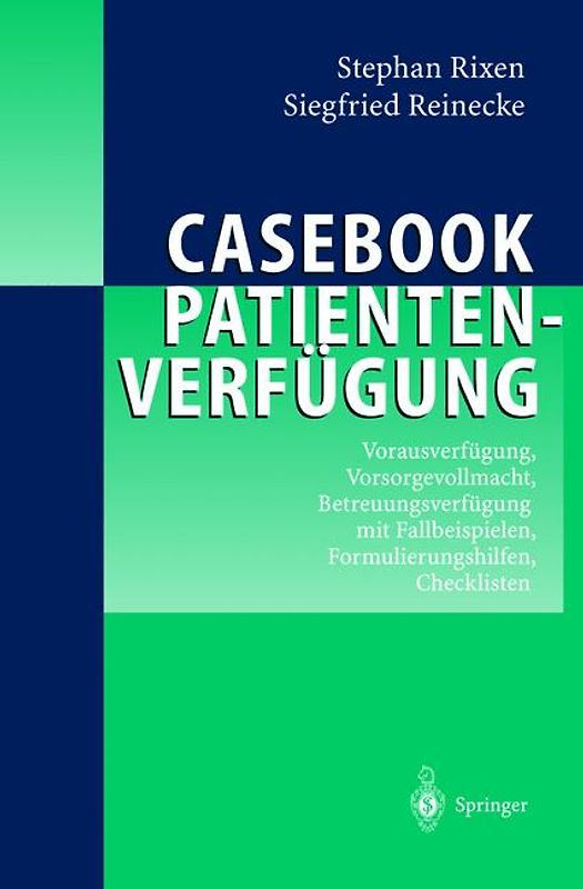 Casebook Patientenverfügung