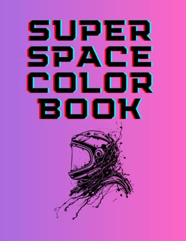 Super Space Color Book