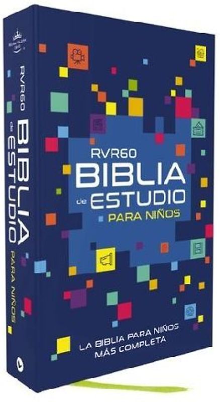 Rvr60 Biblia de Estudio Para Niños, Tapa Dura