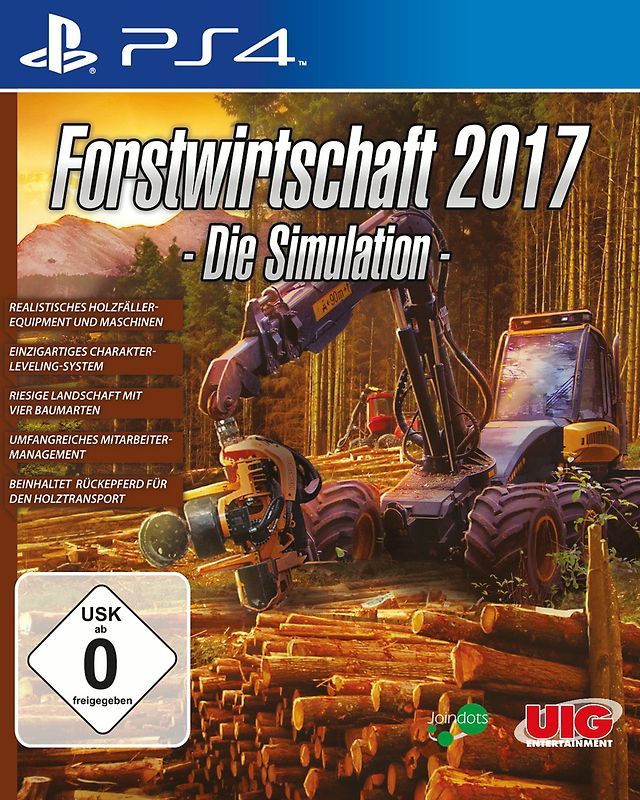Forstwirtschaft 2017 - Die Simulation PlayStation 4
