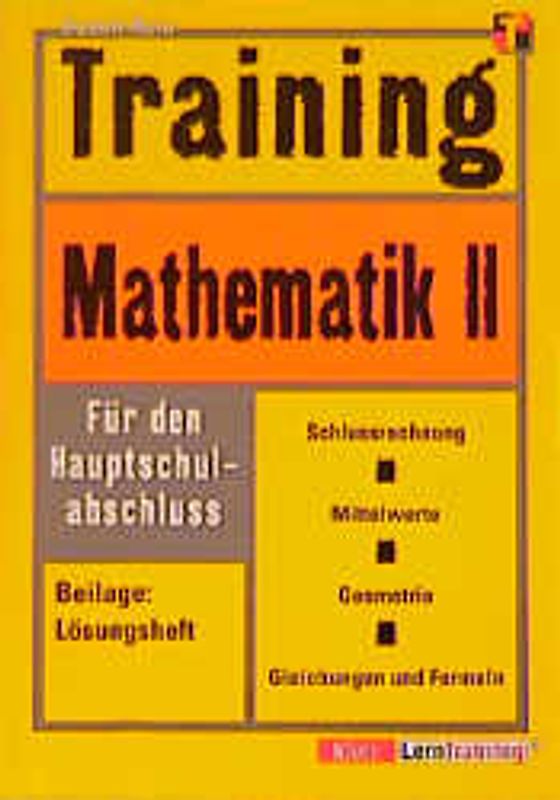 Training Mathematik II