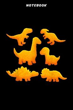 Notebook Fūnnÿ Chickēn Nūggēt Dinō Ārt Dinōsāūr Chickēn Nūggēt Lōvērs Prēttÿ: Gifts for Grandpa:6x9 in, over 100 pages / Lined Journal,Do It All,Organizer,Lesson,Tax,Stylish Paperback