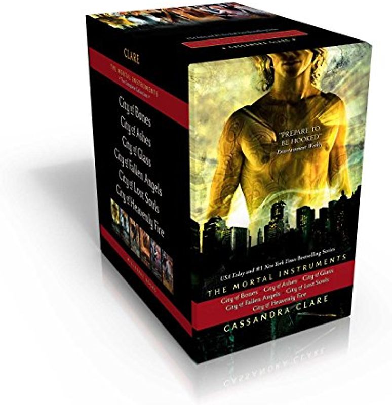 The Mortal Instruments: City of Bones; City of Ashes; City of Glass; City of Fallen Angels; City of Lost Souls; City of Heavenly Fire - Clare, Cassandra