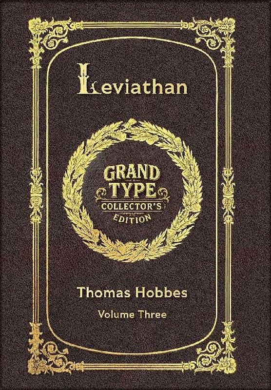 Large Print - Leviathan, Volume 3 of 3 - Grand Type Collector's Edition - Matte Hardcover with Dust Jacket