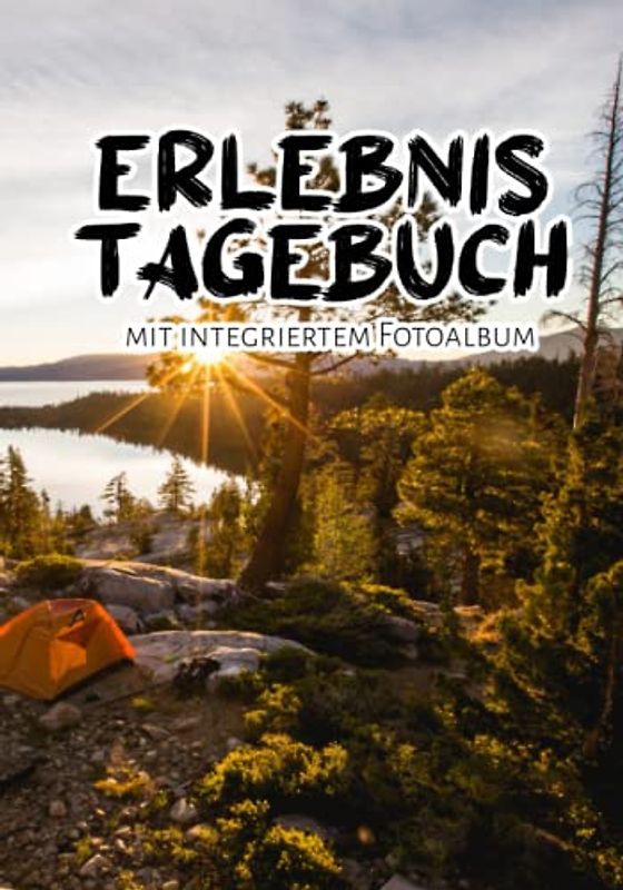 Erlebnis Tagebuch zum Eintragen für deine Erlebnisse mit integriertem Fotoalbum: Erlebnis Tagebuch um wöchentlich tolle Dinge aufzuschreiben - Tagebuch für 2 Jahre