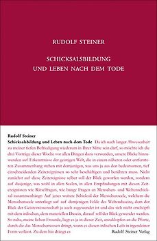 Schicksalsbildung und Leben nach dem Tode