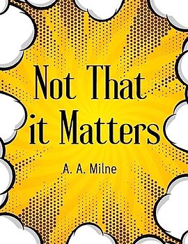 Not That it Matters: The Most Popular Humor Book