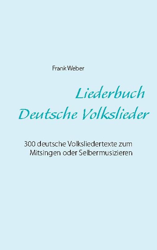 Liederbuch (Deutsche Volkslieder)
