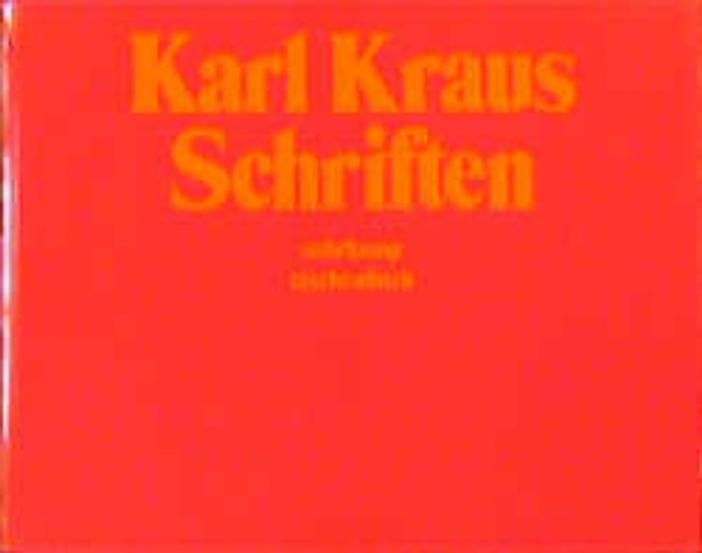 Schriften in den suhrkamp taschenbüchern. Erste Abteilung. Zwölf Bände