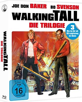 Walking Tall 1-3 Trilogie - Der Große aus dem Dunkeln Limited Digipak (3 Blu-rays) Blu-ray Disc