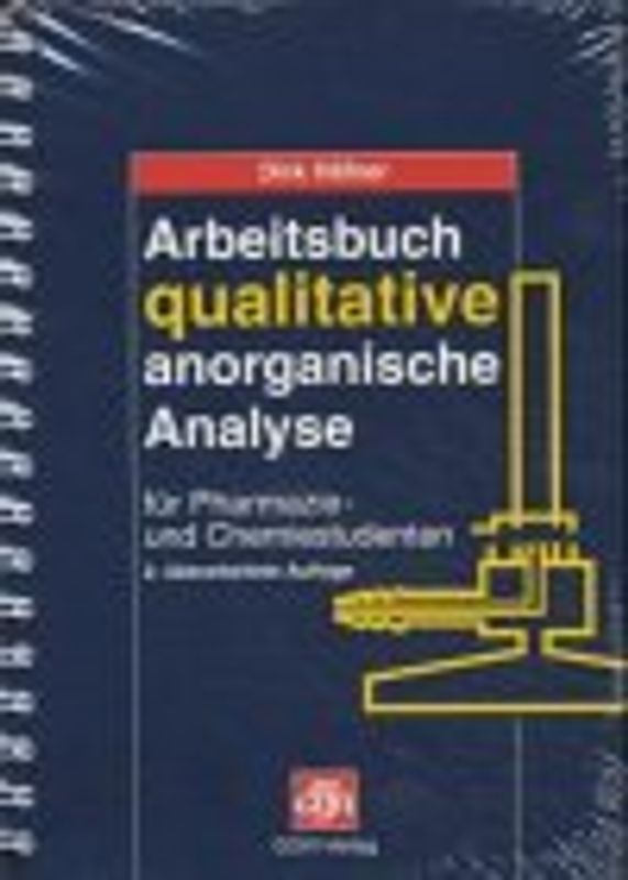 Arbeitsbuch qualitativer anorganische Analyse