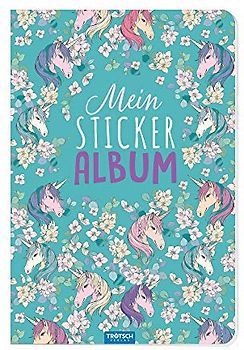 Trötsch Mein Stickeralbum Einhorn Stickerbuch: Album zum Sammeln (Stickeralben: zum Sammeln von Stickern)
