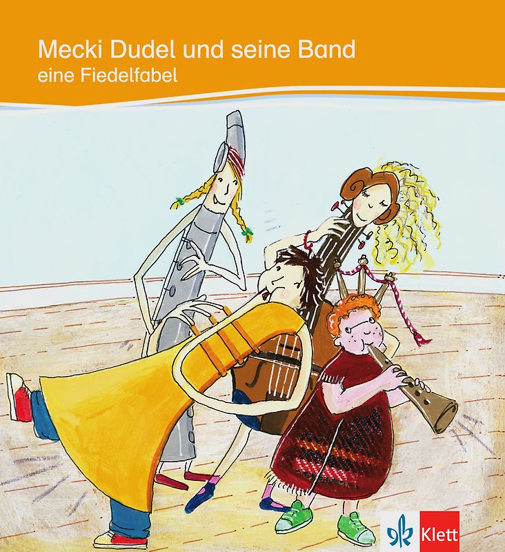 Mecki Dudel und seine Band. Eine Fiedelfabel. Deutsche Lektüre für das GER-Niveau A2. Mit Illustrationen