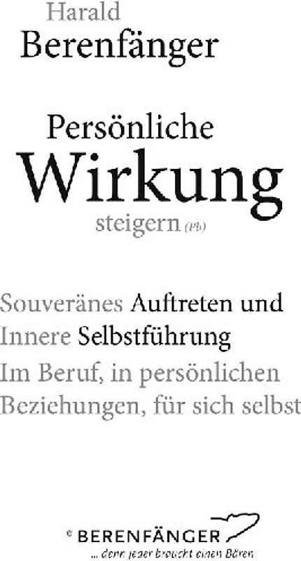 Persönliche Wirkung steigern