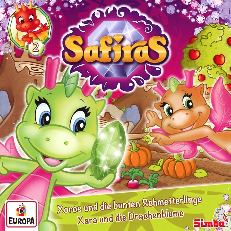 Safiras - 002/Xoros und die bunten Schmetterlinge/Xara und [Audio CD]
