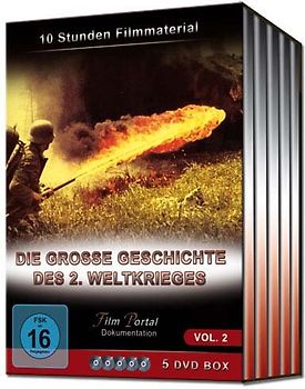 Die grosse Geschichte des 2. Weltkrieges Vol. 2 [5 DVDs] DVD