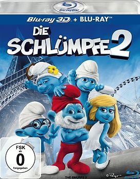 Die Schlümpfe 2 [3D + 2D Version] 3D Blu-ray Disc