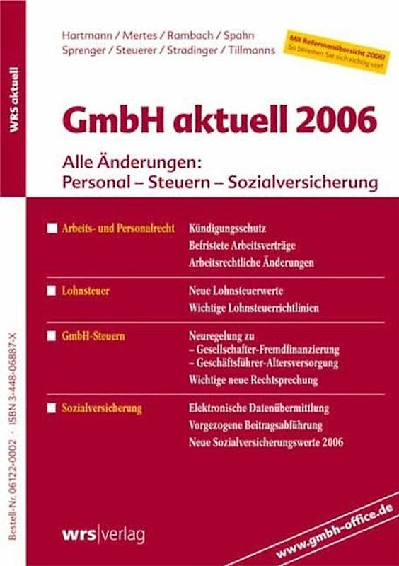 GmbH aktuell 2006