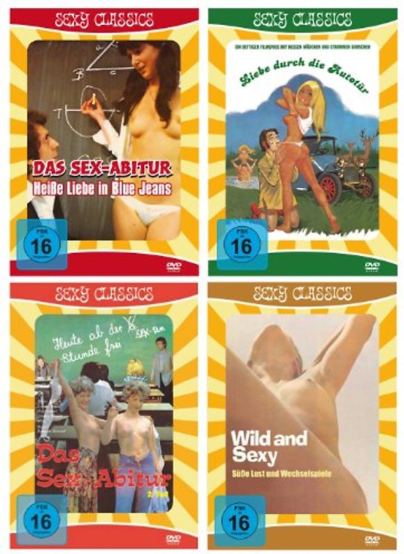 Sexy Classics Superset 1 - 4 sexy Komödienklassiker im Sparpaket [4 DVDs] DVD