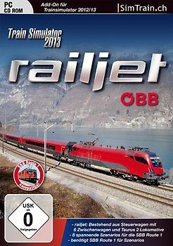 ÖBB Railjet [AddOn für Trainsimulator 2012/13] PC Spiele