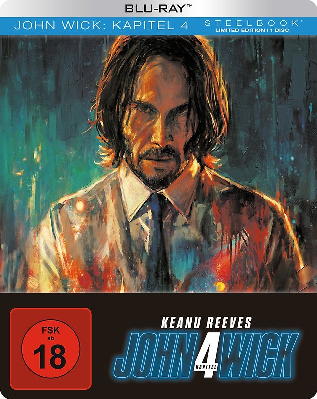 John Wick: Kapitel 4-BD SteelBook Lim. Blu-ray Disc