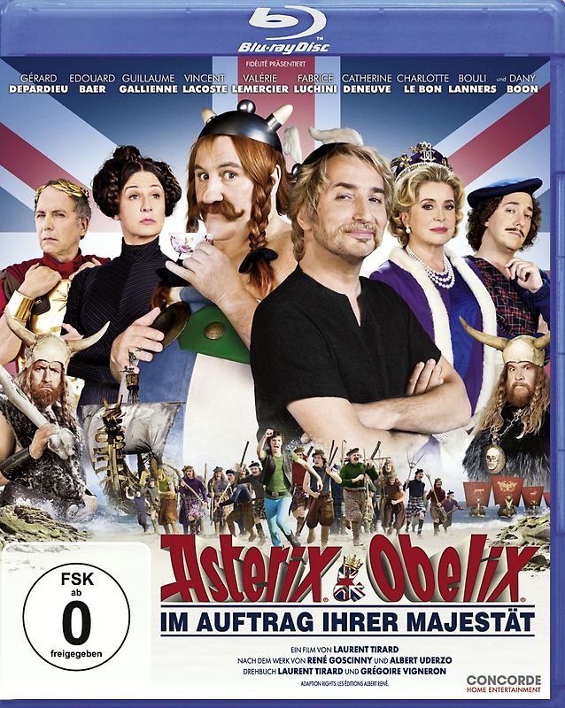 Asterix & Obelix - Im Auftrag Ihrer Majestät Blu-ray Disc