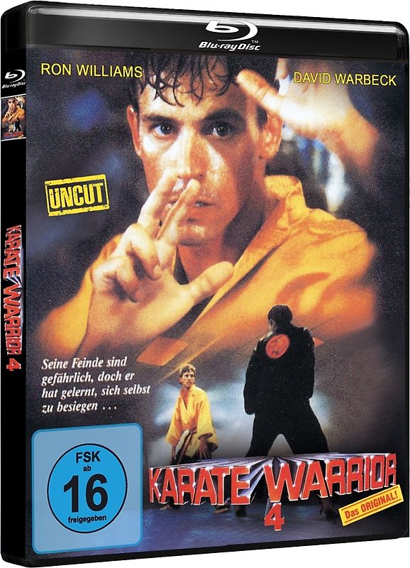 KARATE WARRIOR 4 - COVER A - HD-Premiere! Blu-ray Disc