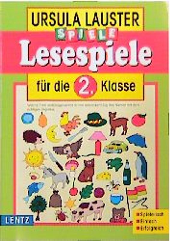 Lesespiele für die 2. Klasse