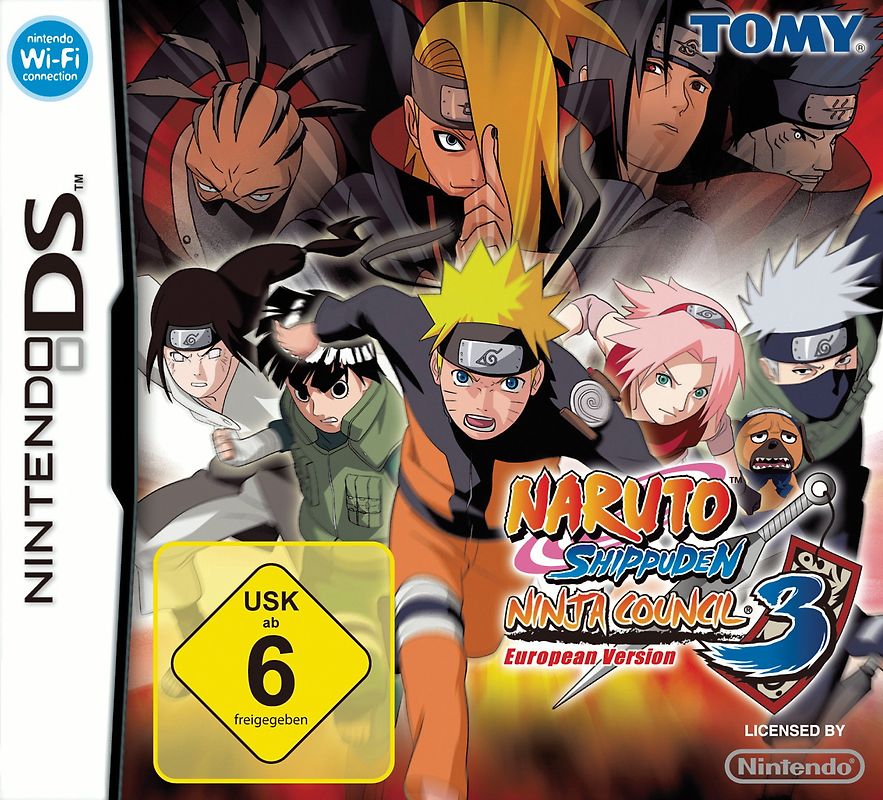Naruto Shippuden Ninja Council 3 Nintendo DS