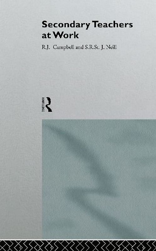 Secondary Teachers at Work